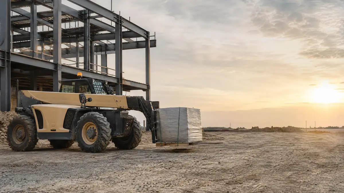 Telehandlers jobsite access in Austin